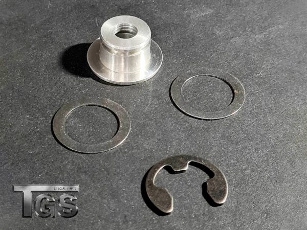 Πριτσίνια για δισκόπλακες μοτοσυκλέτας με τις αποστατικές ροδέλες και την ασφάλεια